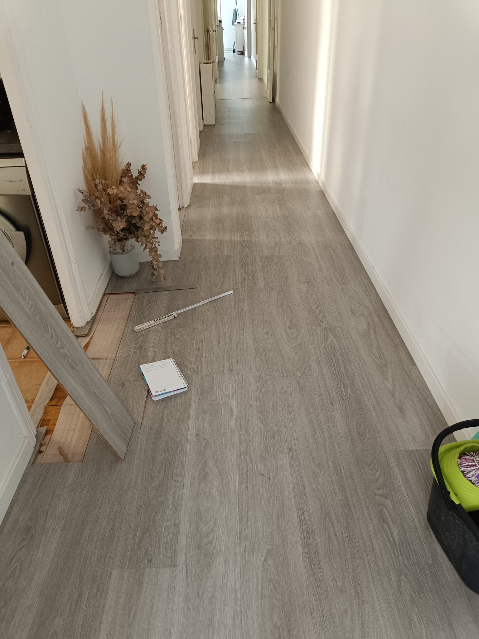 Instalación suelo laminado flotante Barcelona 1