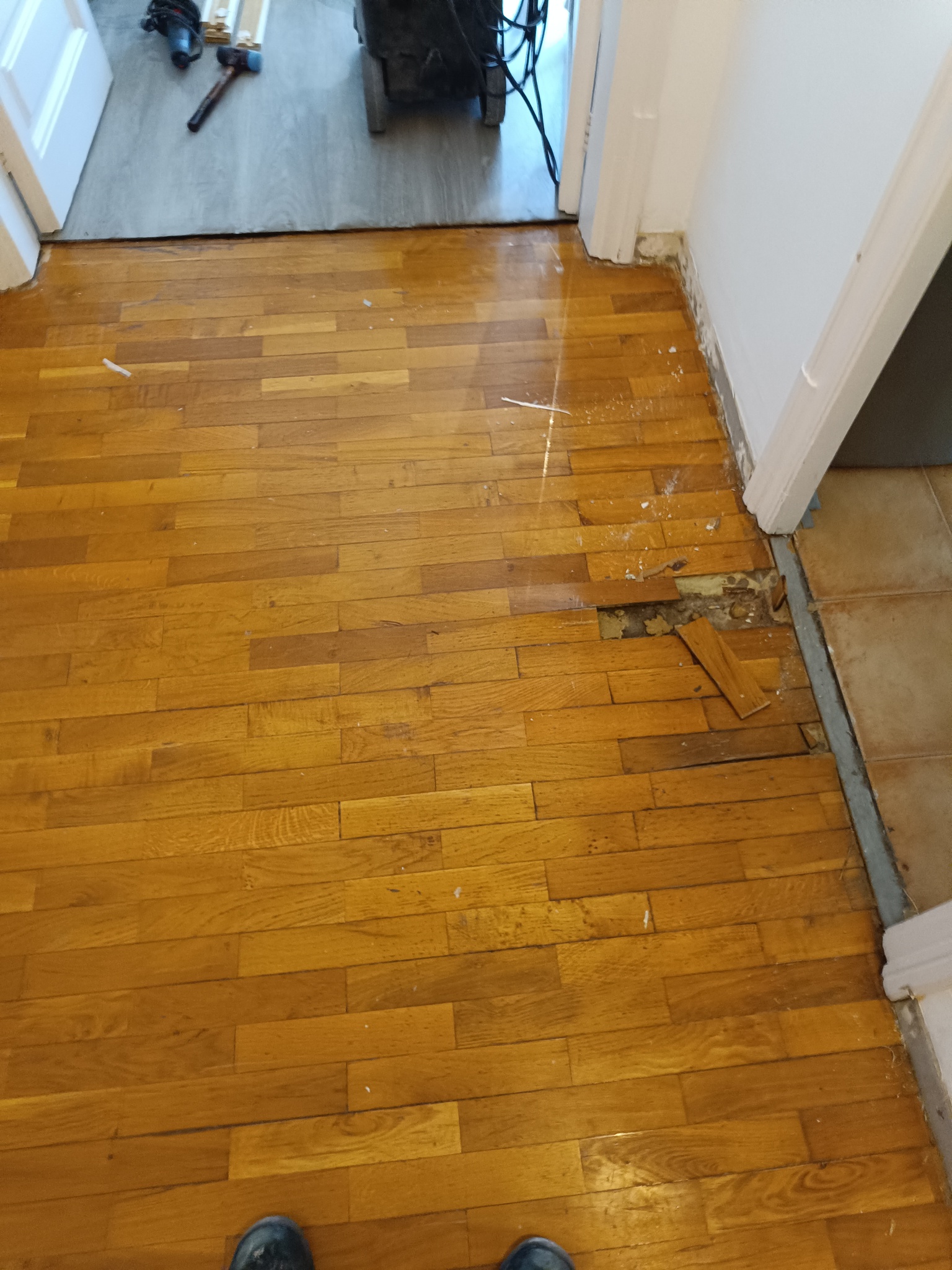 Instalación suelo laminado flotante Barcelona 5