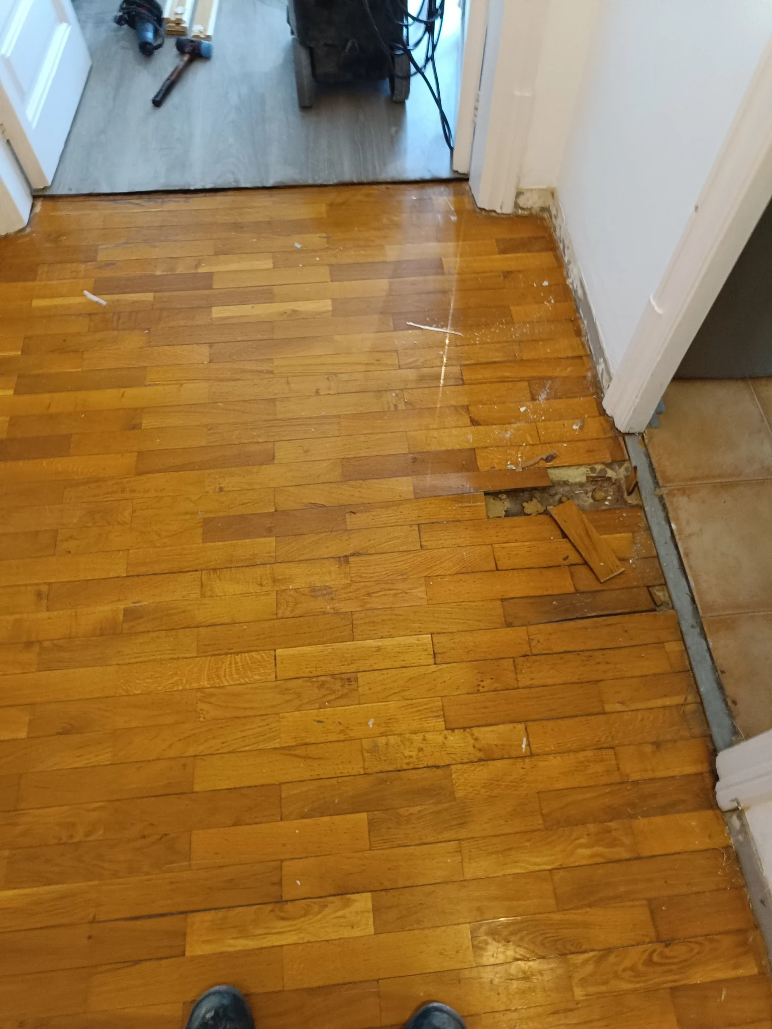 Instalación suelo laminado flotante Barcelona 5