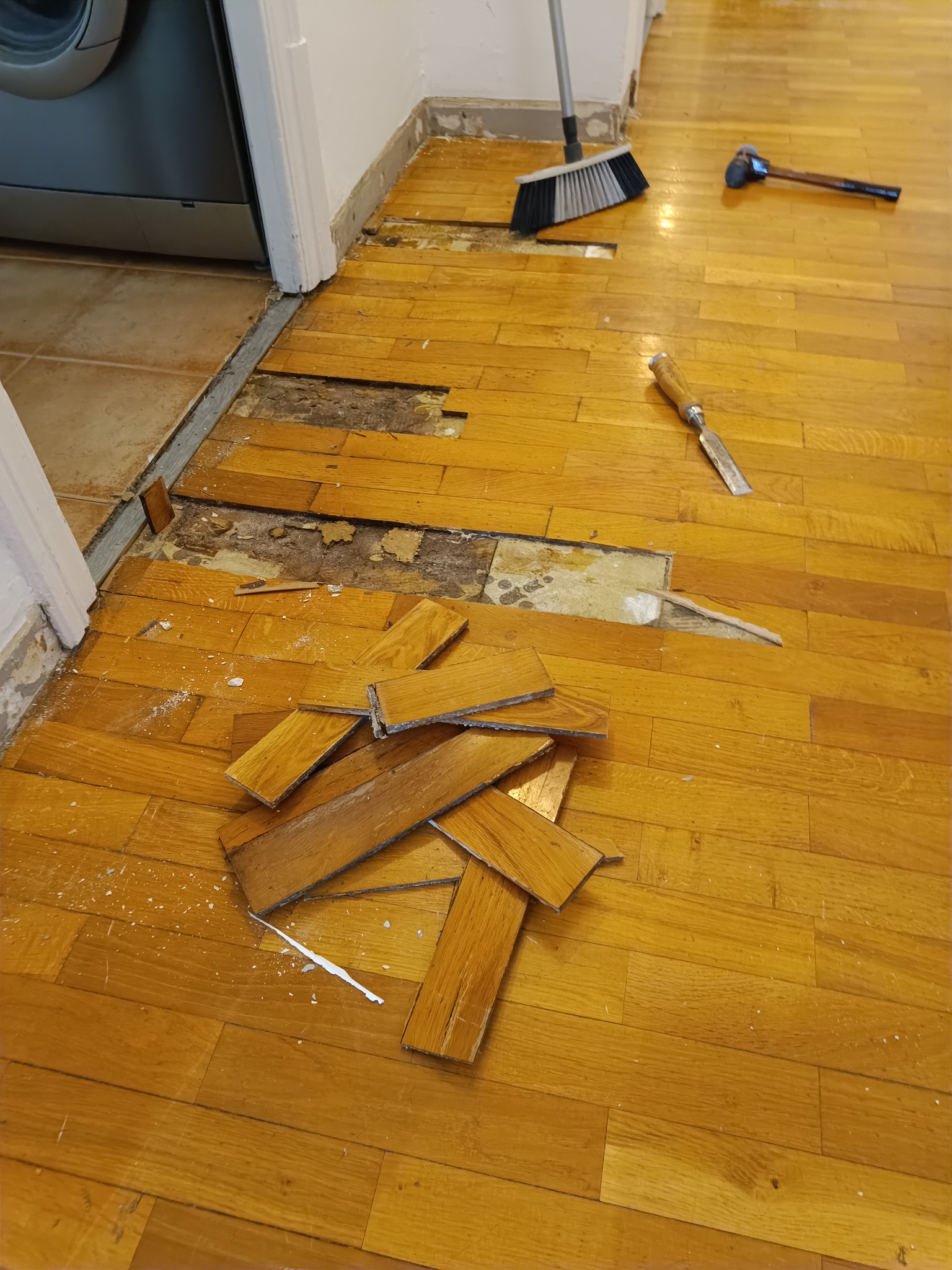 Instalación suelo laminado flotante Barcelona 6