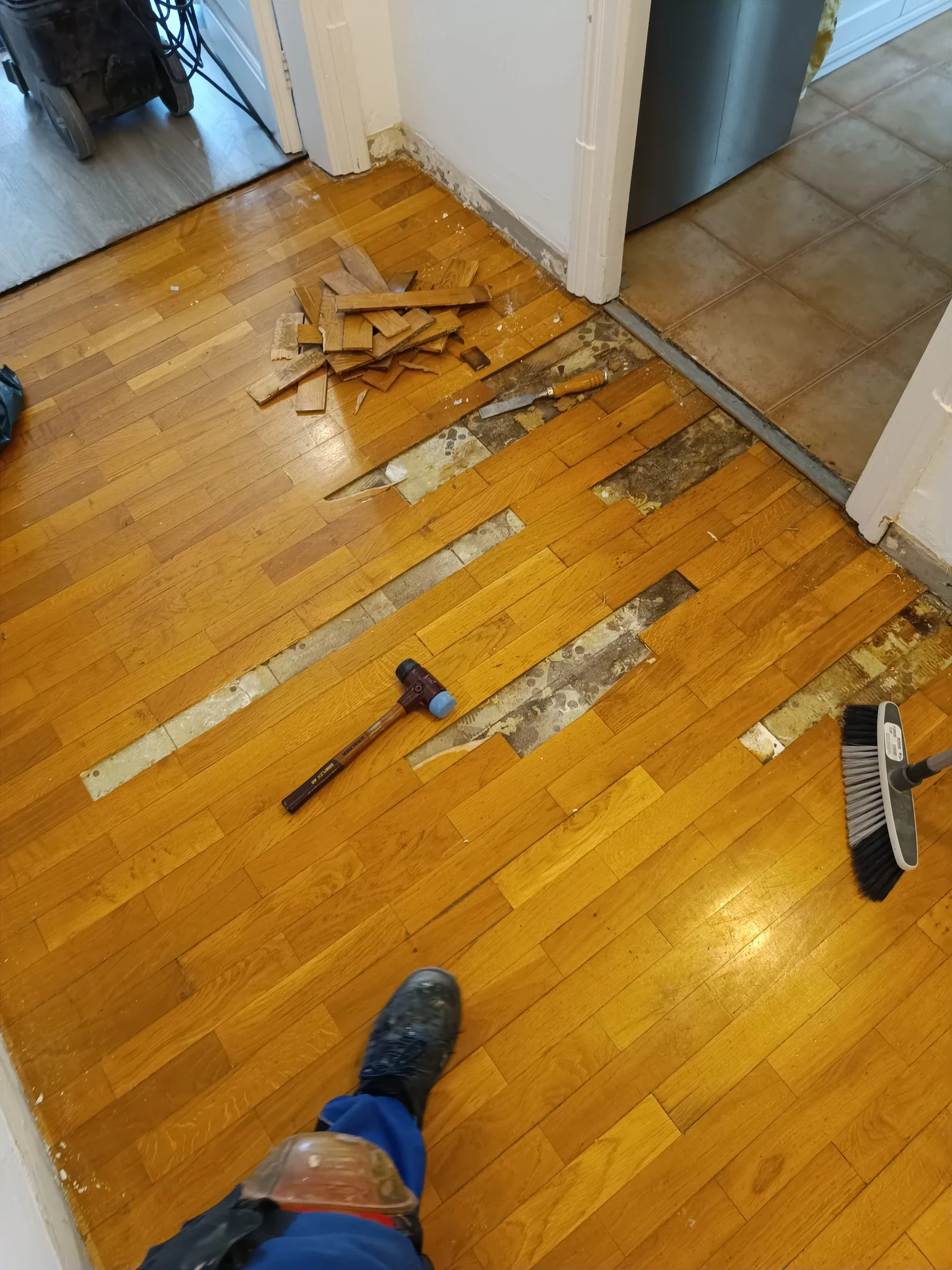 Instalación suelo laminado flotante Barcelona 7