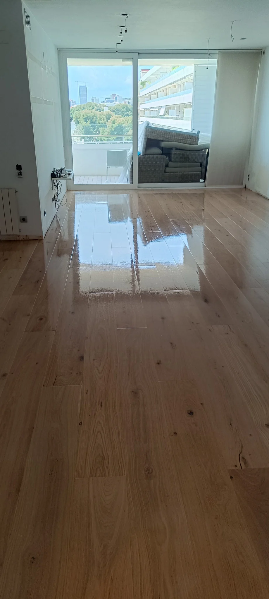 Instalación tarima flotante XXL Barcelona 20