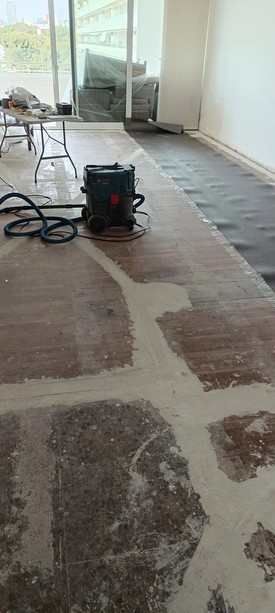 Instalación tarima flotante XXL Barcelona