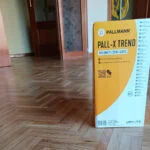 Restauración parquet espiga en Premià de Mar