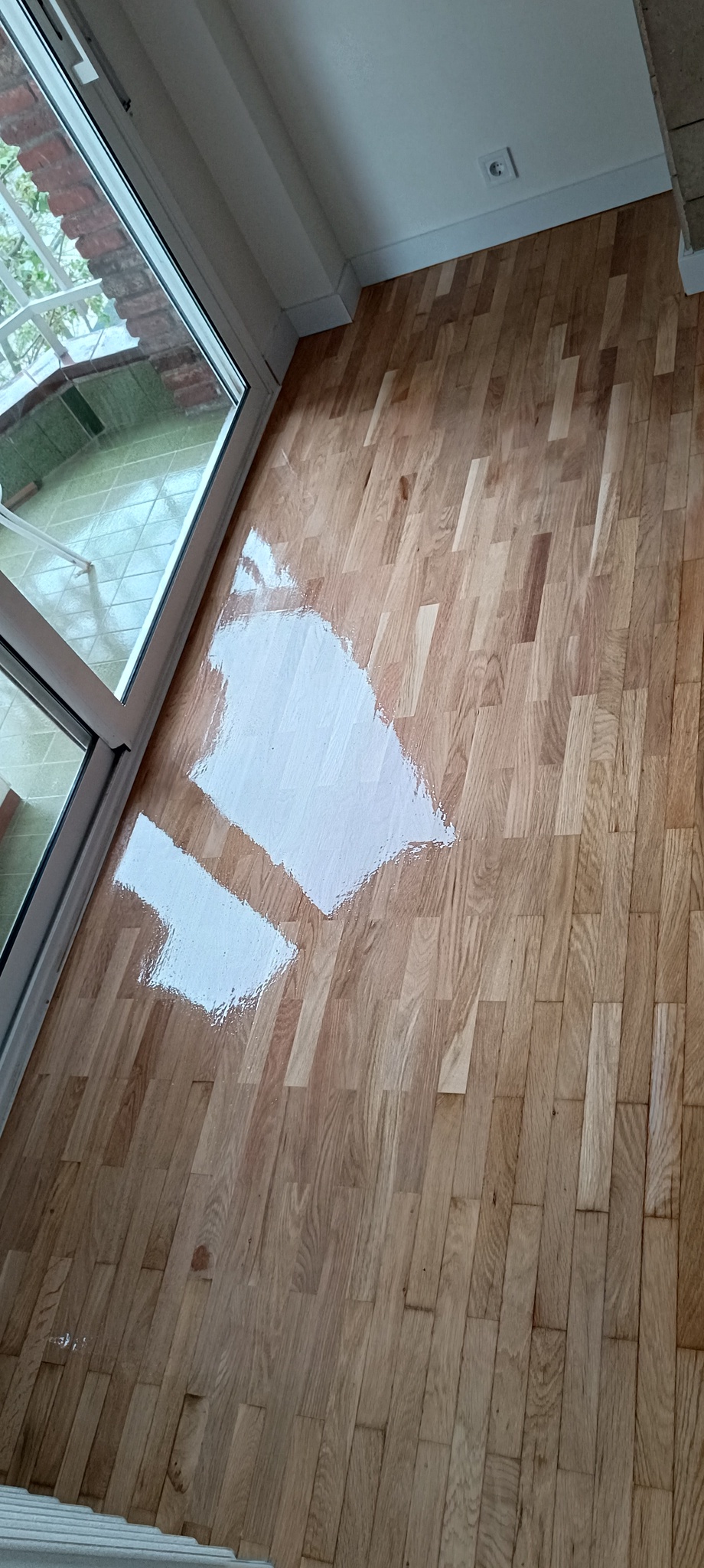 Reparación parquet encolado tablilla roble Barcelona 15