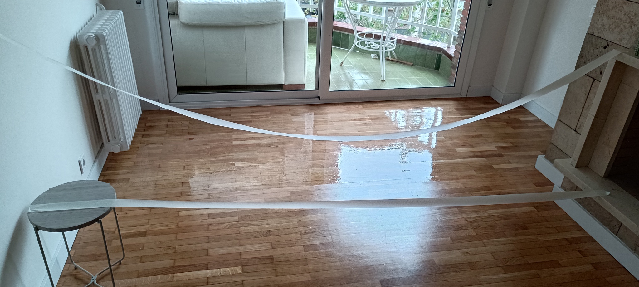 Reparación parquet encolado tablilla roble Barcelona 17