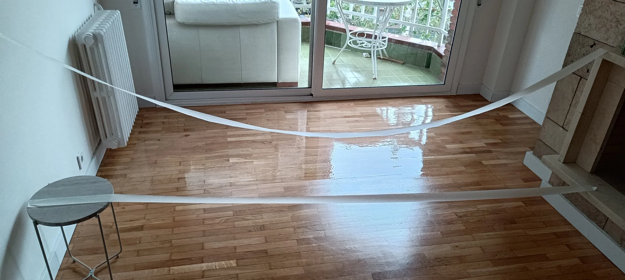 Reparación parquet encolado tablilla roble Barcelona 17