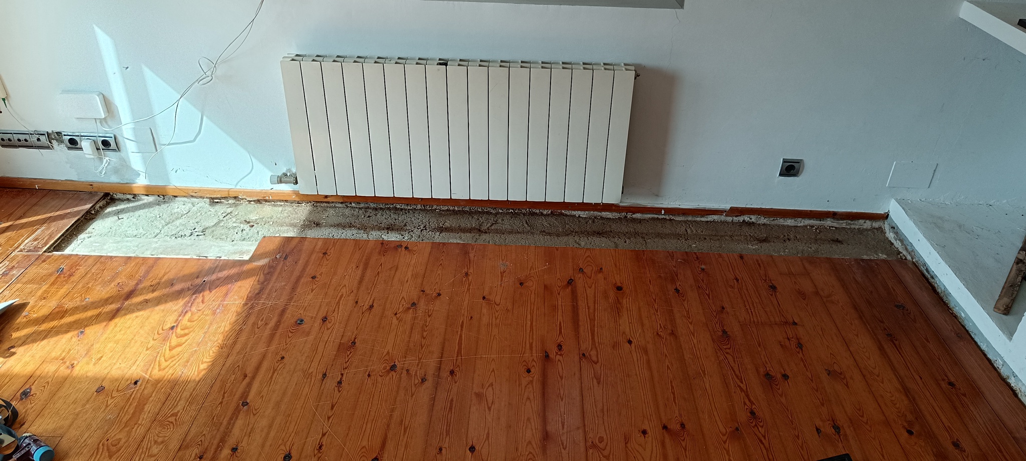 Restauración con lijado Teià 18