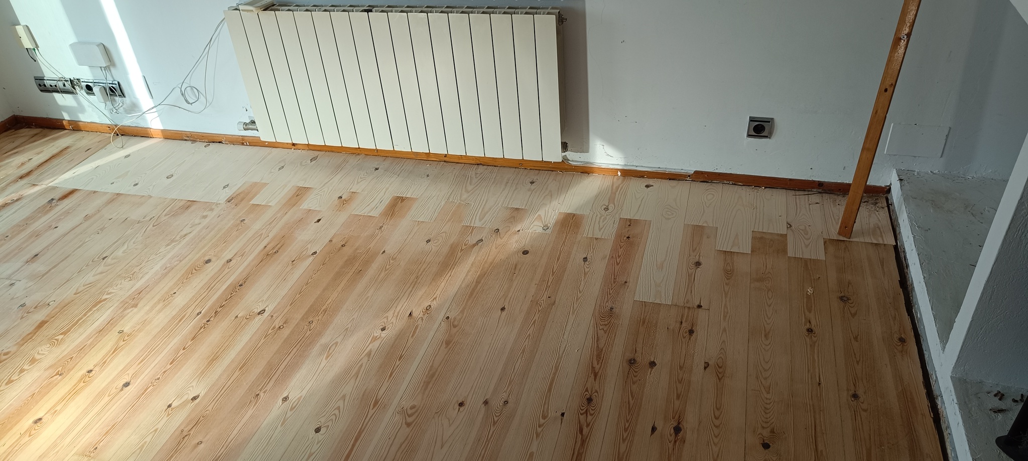 Restauración con lijado Teià 7