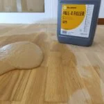 Restauración de parquet de tablilla de roble en Sant Andreu de Llavaneres
