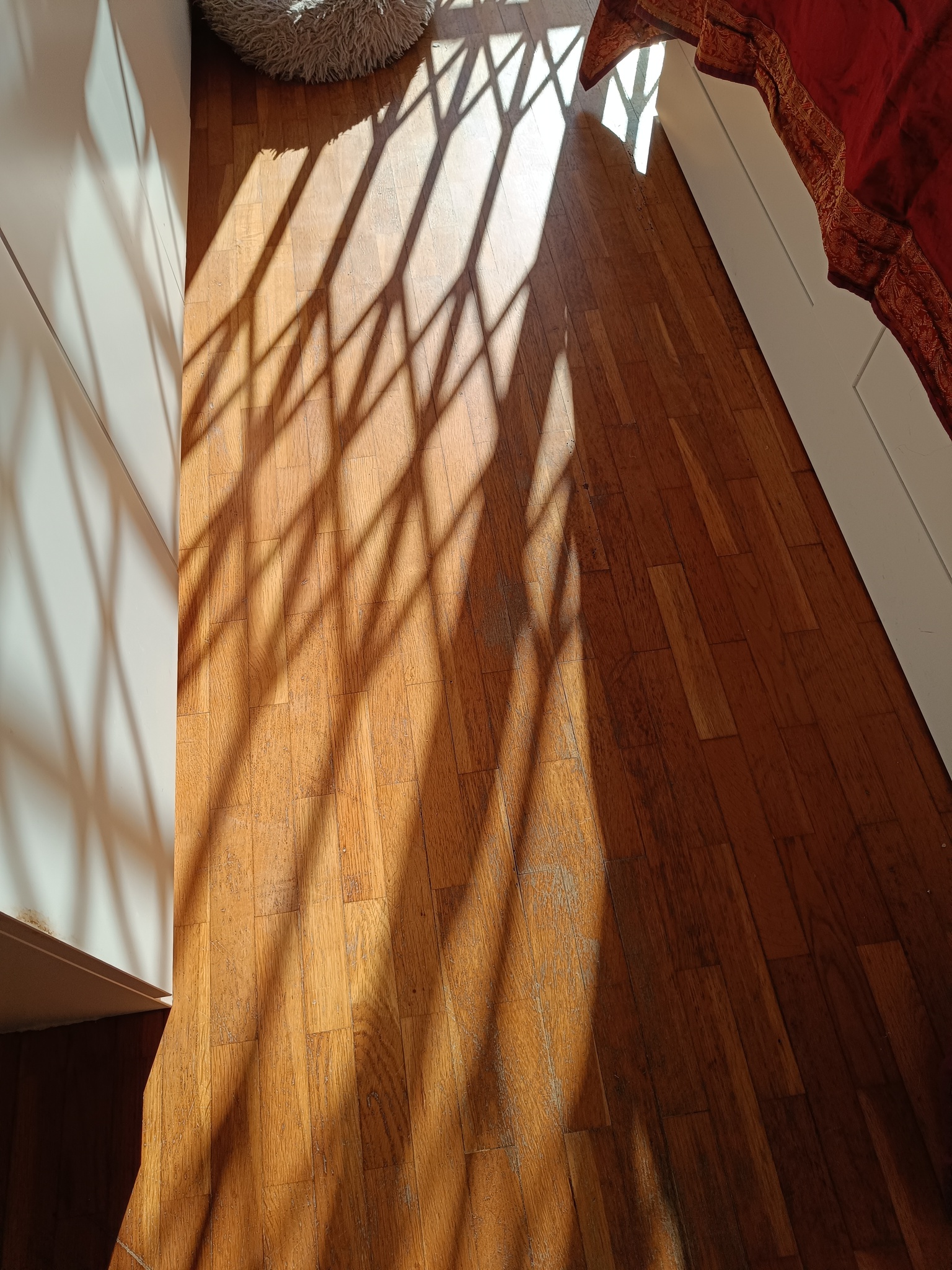 Restauración de parquet de tablilla de roble en Sant Andreu de Llavaneres 3