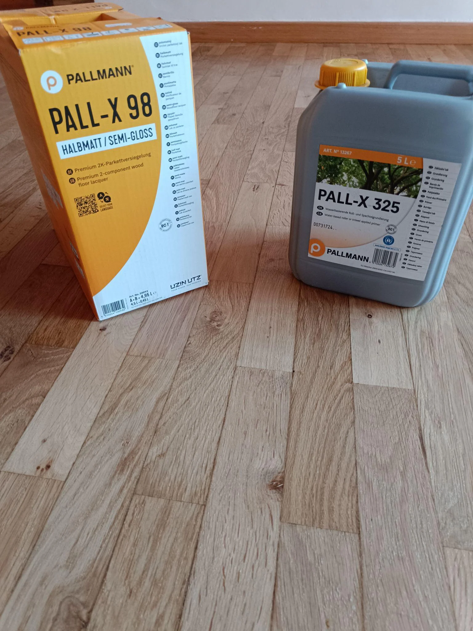 Restauración parquet tablilla roble 10