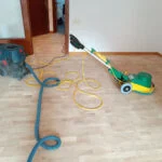 Restauración parquet tablilla roble
