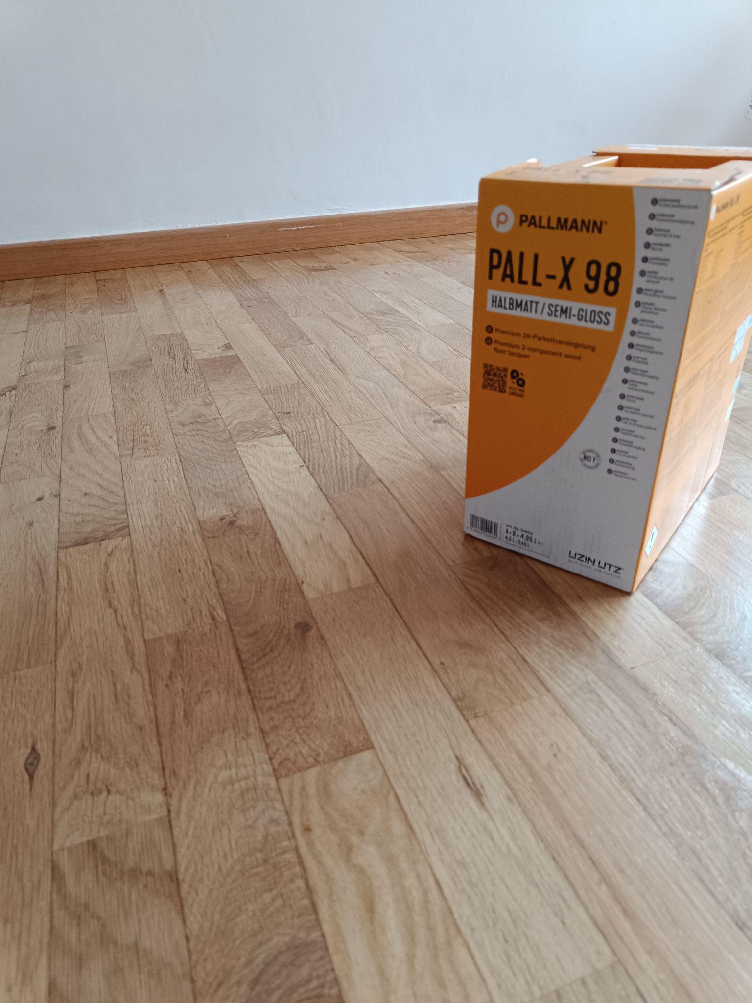 Restauración parquet tablilla roble 16