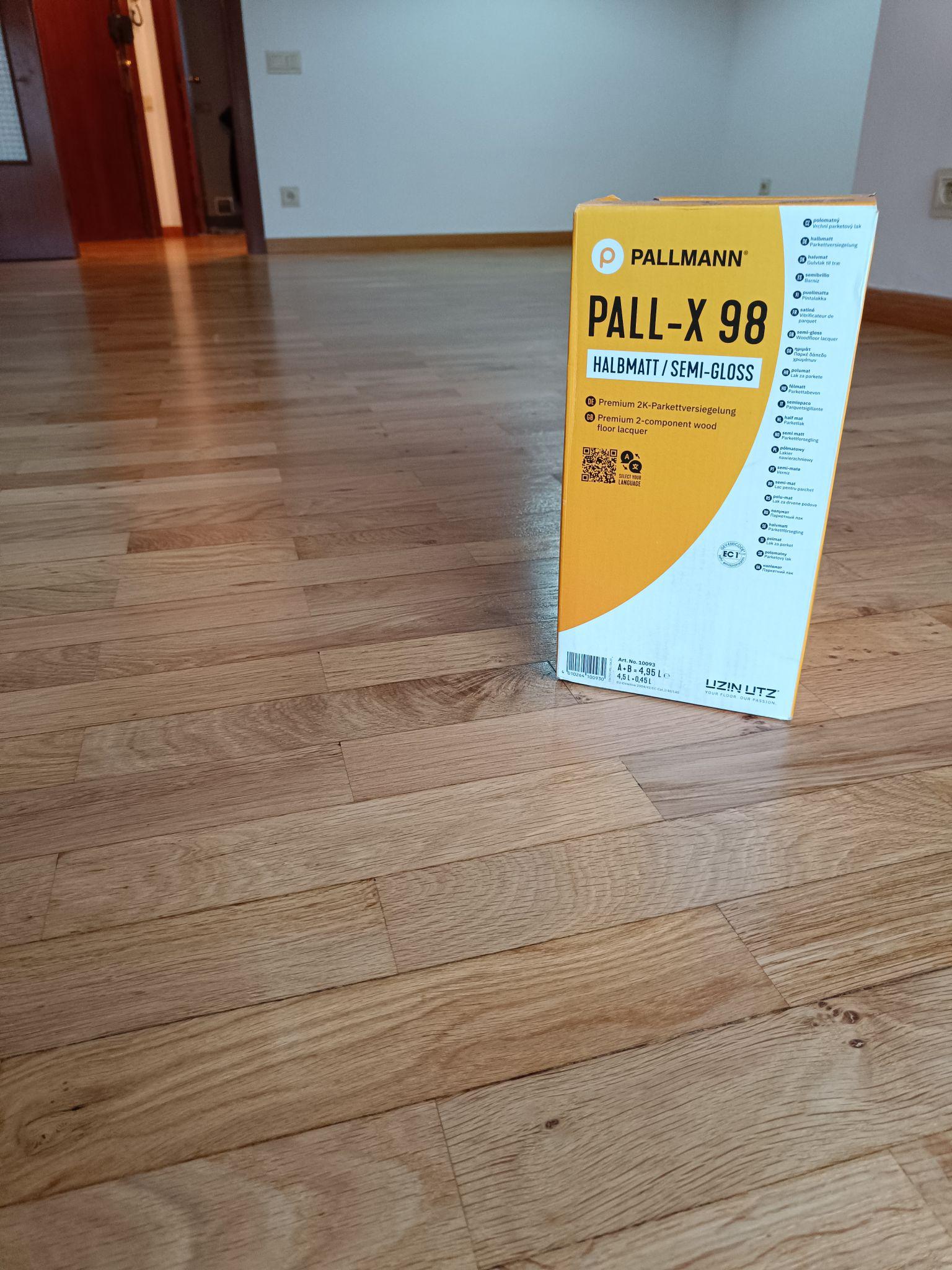 Restauración parquet tablilla roble 18