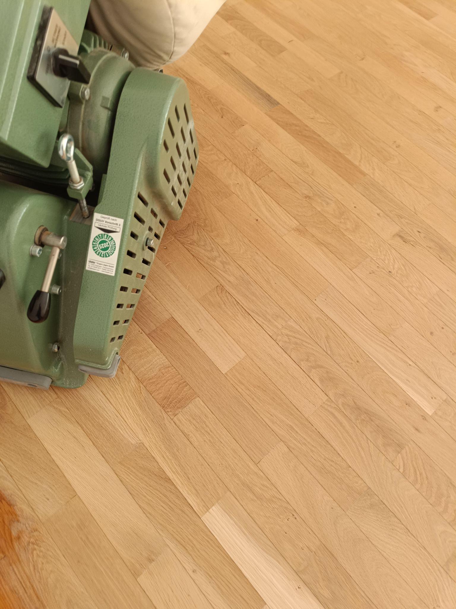 Restauración parquet tablilla roble 27