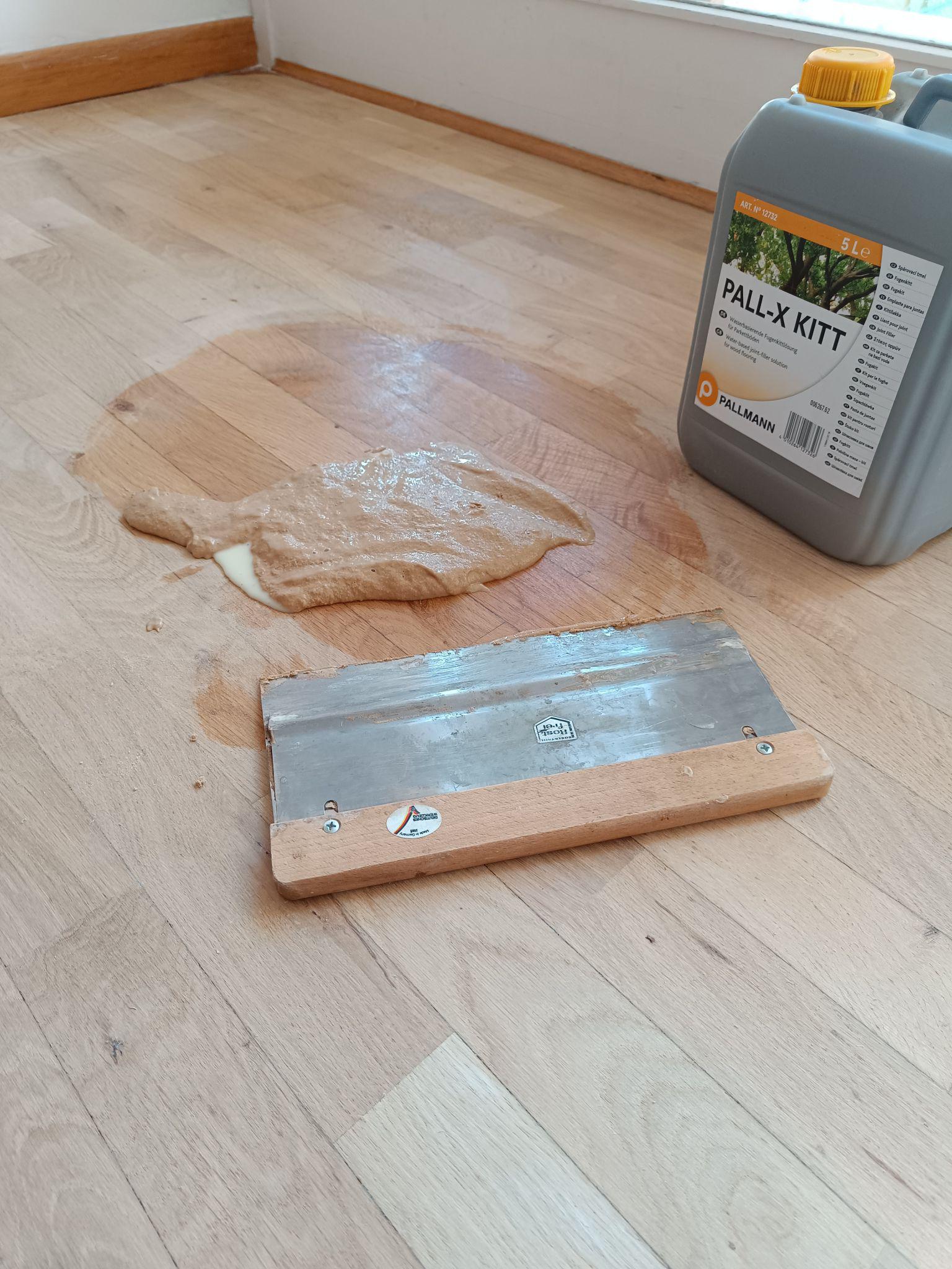 Restauración parquet tablilla roble 30