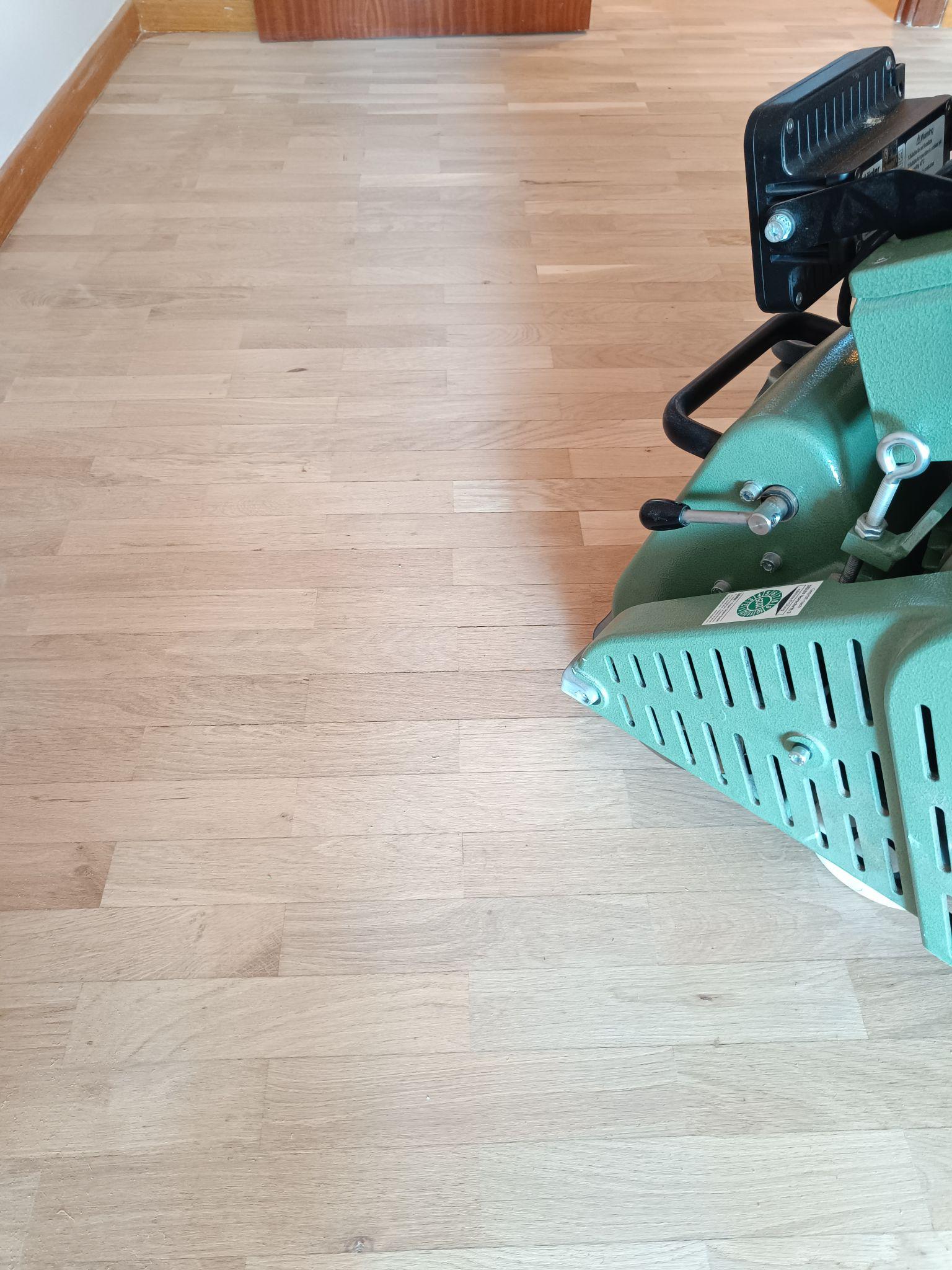 Restauración parquet tablilla roble 32