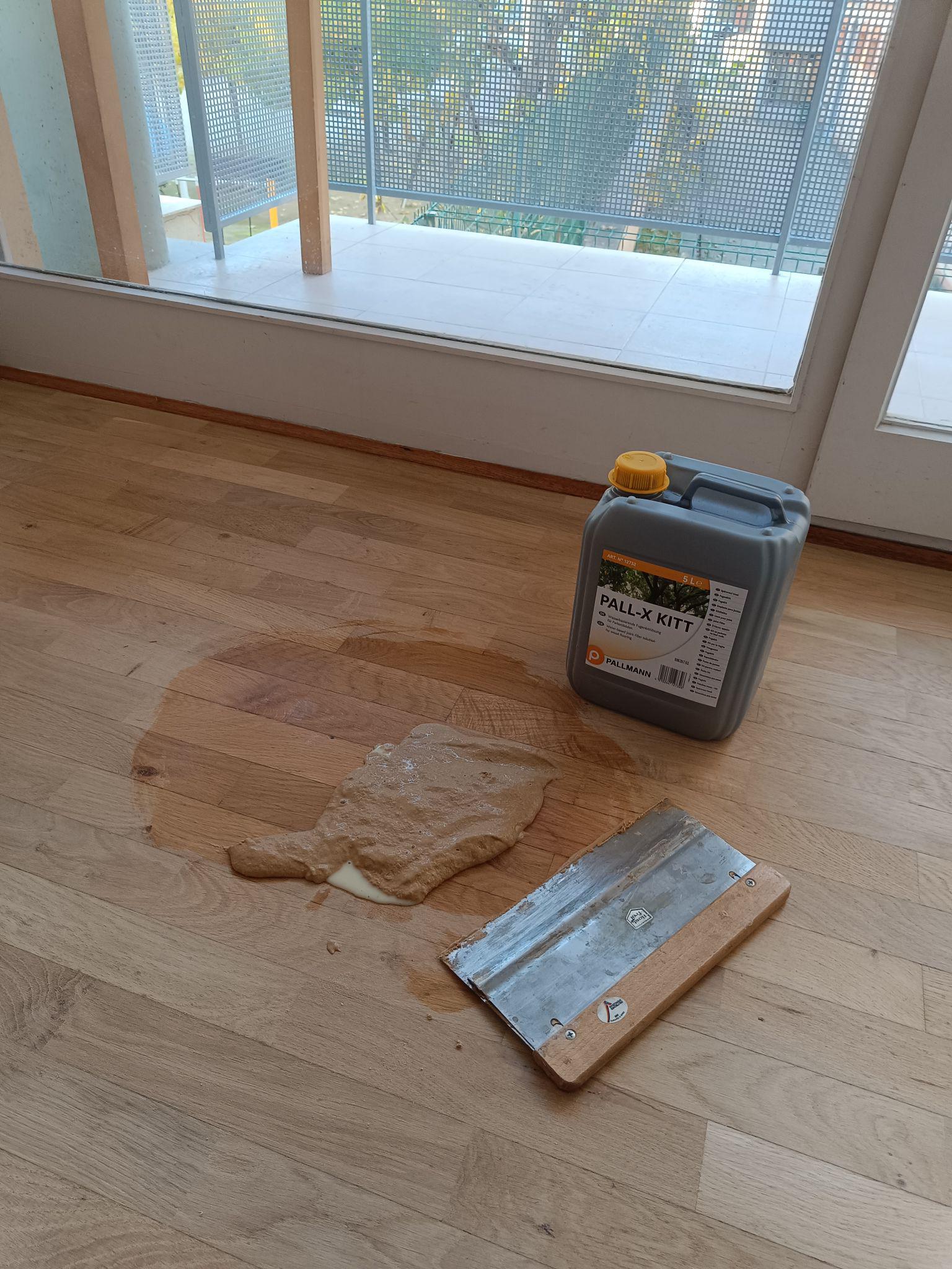 Restauración parquet tablilla roble 33