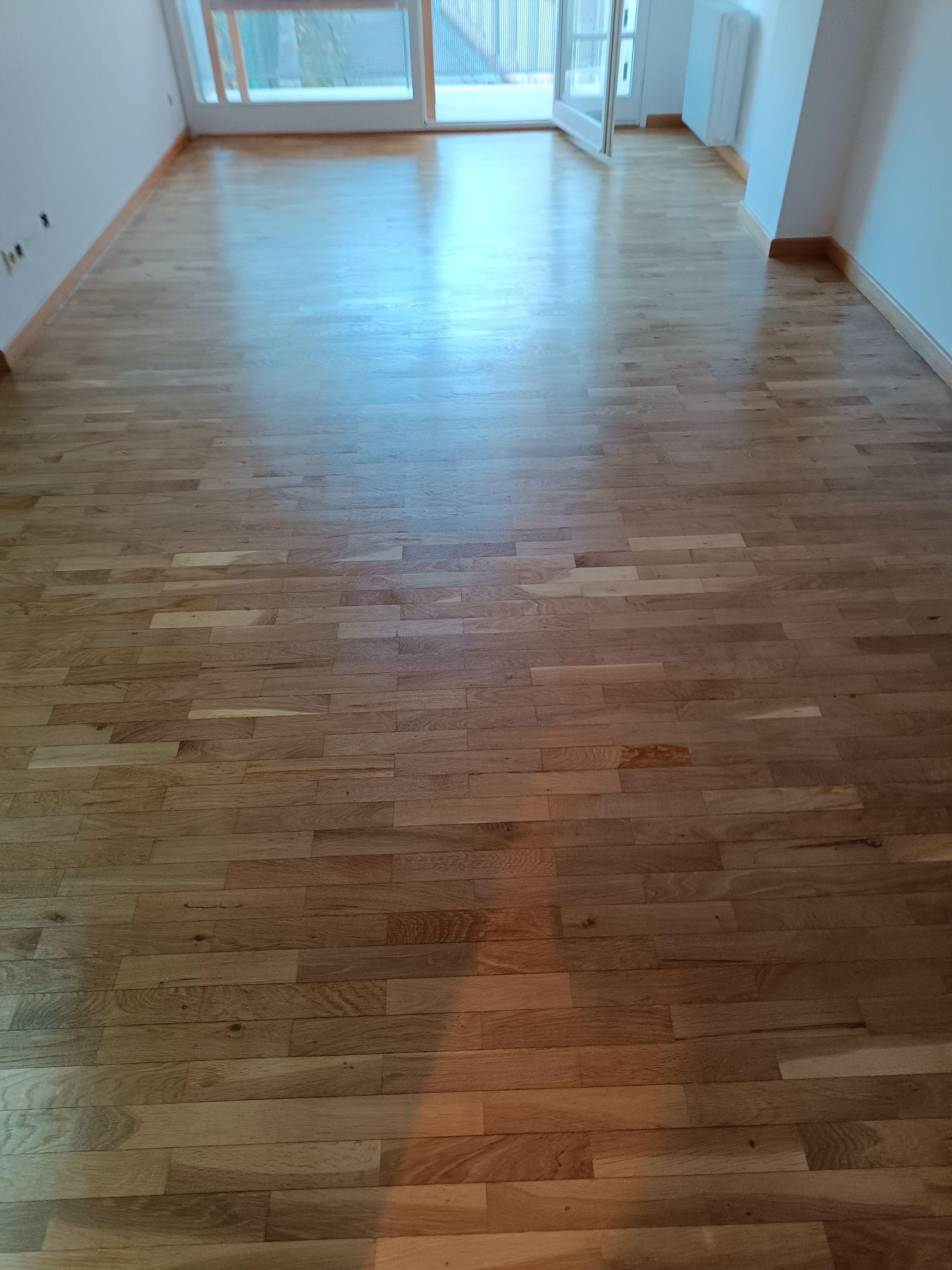 Restauración parquet tablilla roble 5