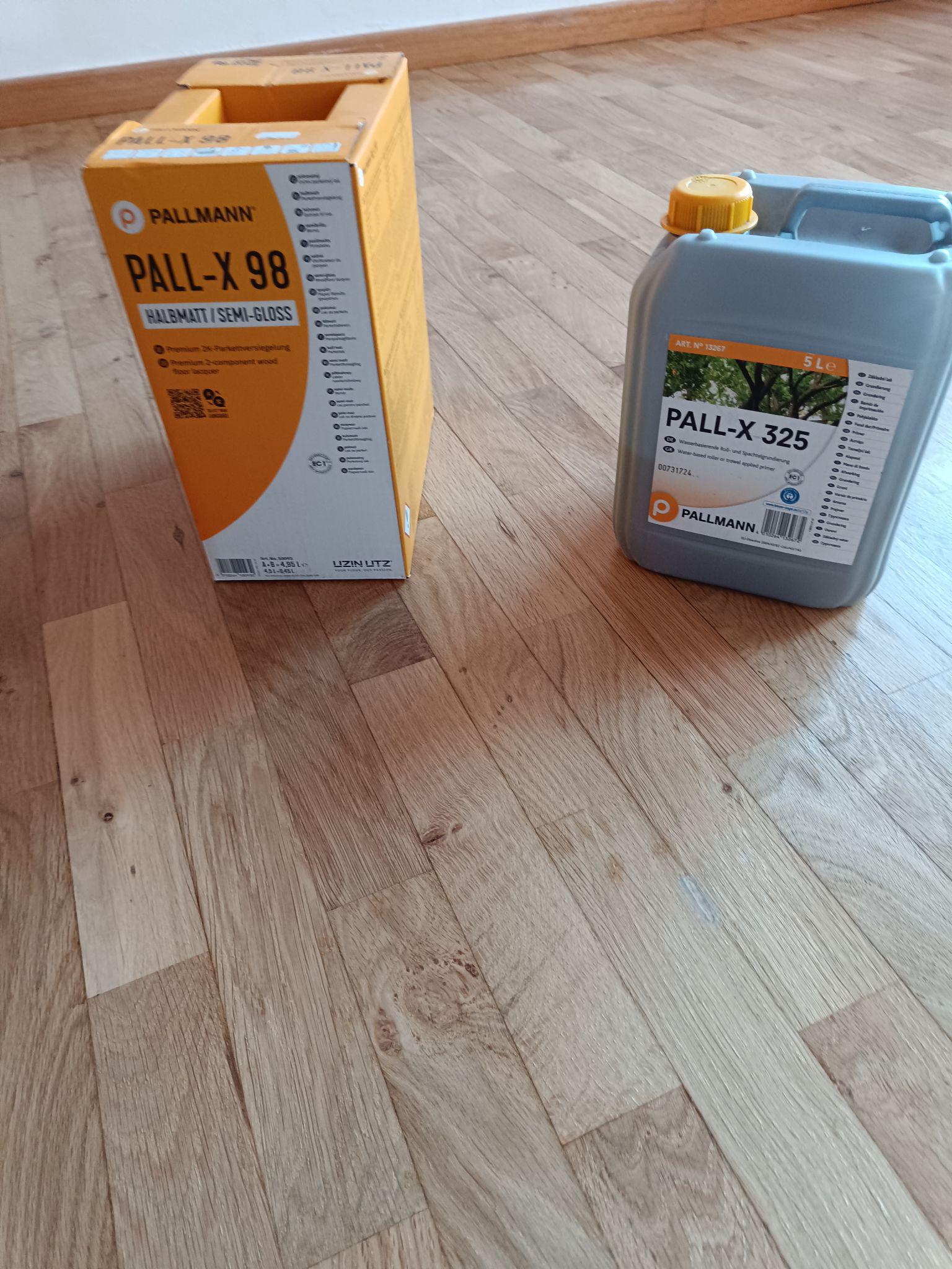 Restauración parquet tablilla roble 9