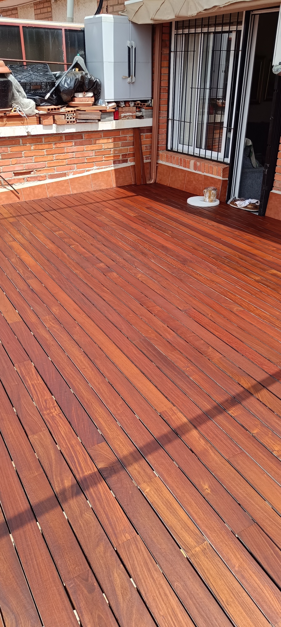 Restauración tarima exterior IPE Barcelona 14