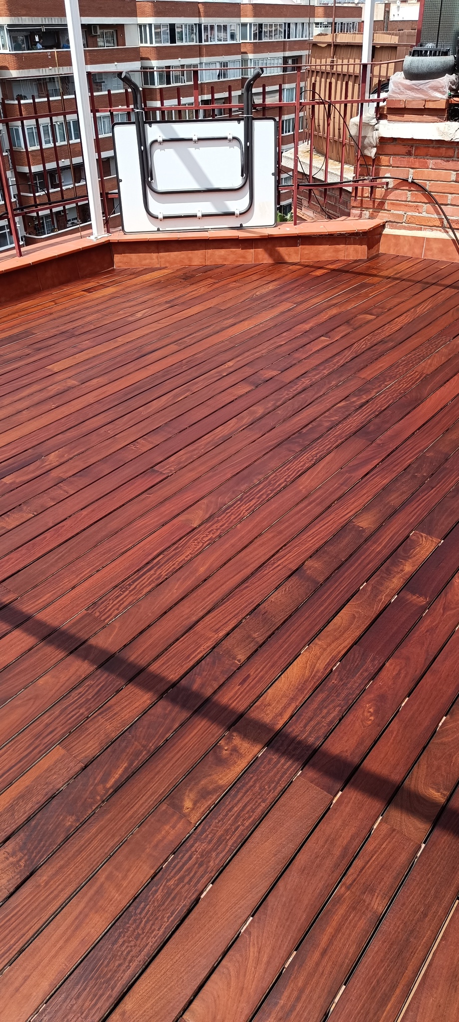 Restauración tarima exterior IPE Barcelona 15