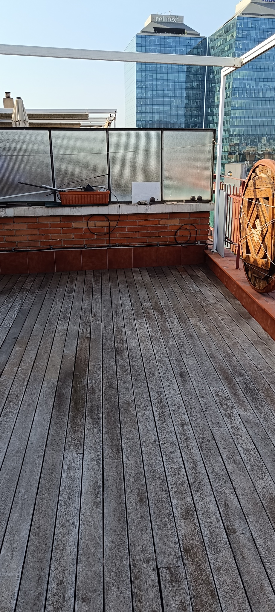 Restauración tarima exterior IPE Barcelona 3