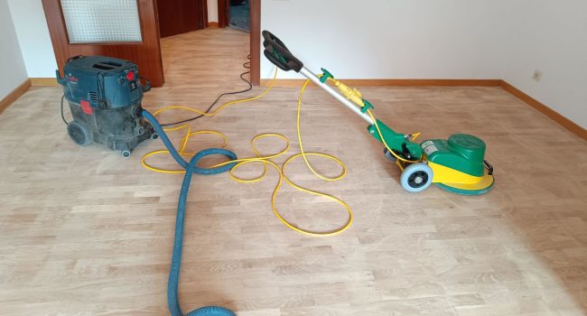 Restauración parquet tablilla roble